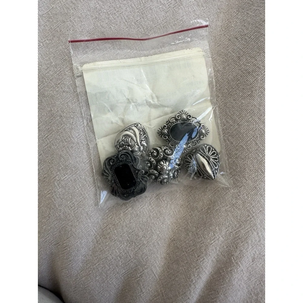 Vintage Buttons Stainless Steel Never Been Used